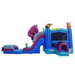 Untitled2068 1763845305 XL Gummy Bear Dual Lane Bounce House w/ Slide (WET OR DRY)