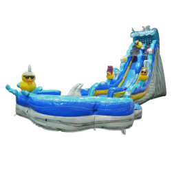Untitled2071 1763848081 25FT Duckie Squad Single Lane Water Slide (XL POOL) (WET OR DRY)